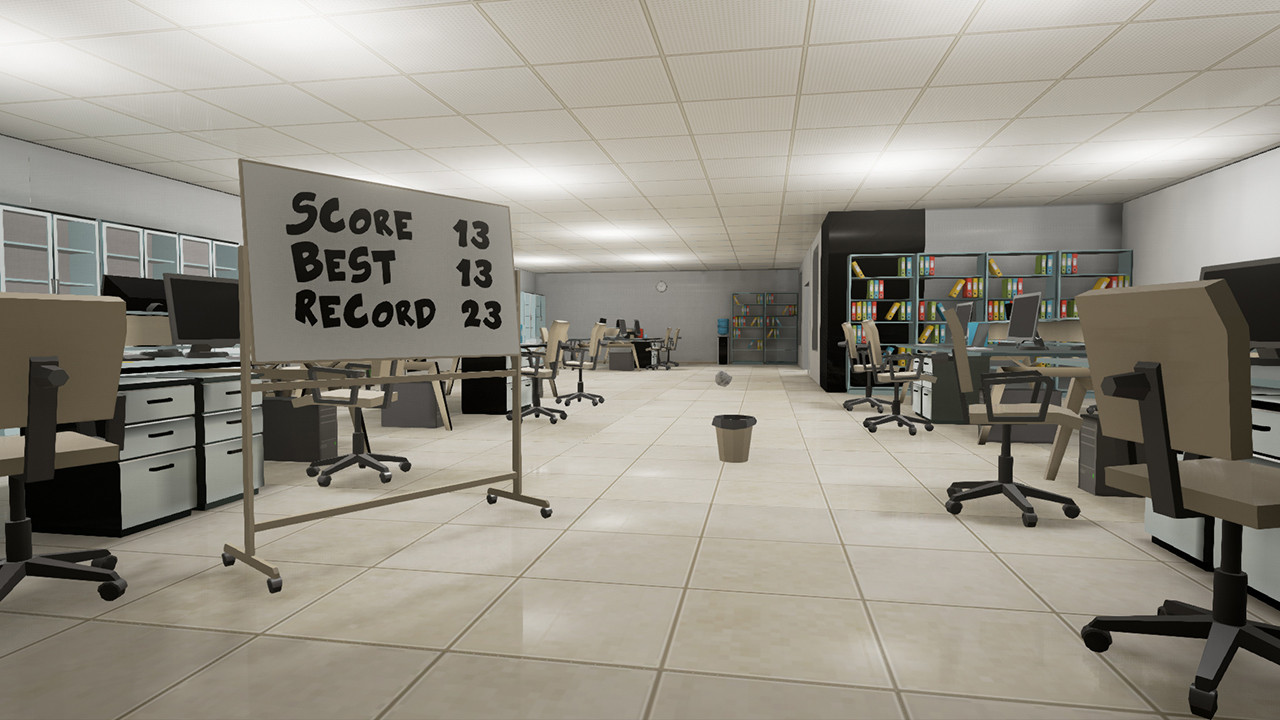 Paper Toss VR - кадр 1