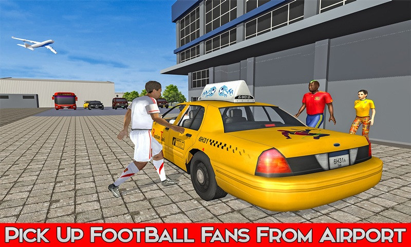 Taxi Service: Football World Cup 2018 (itch) - кадр 2