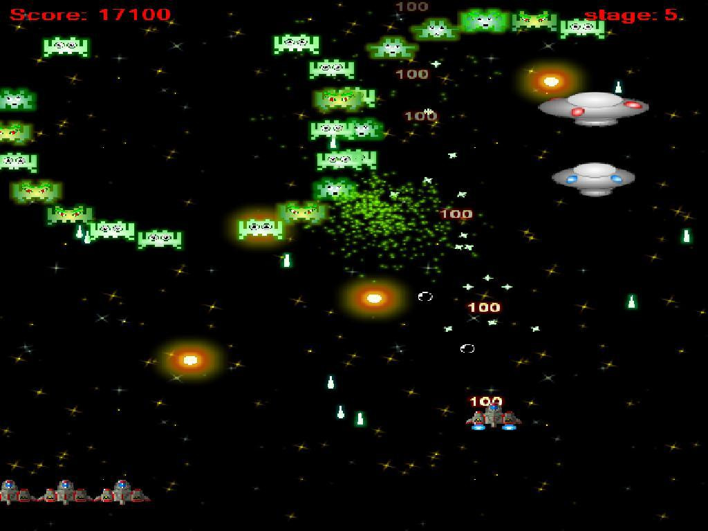 Space Invaders (itch) (spiralbits) - кадр 1