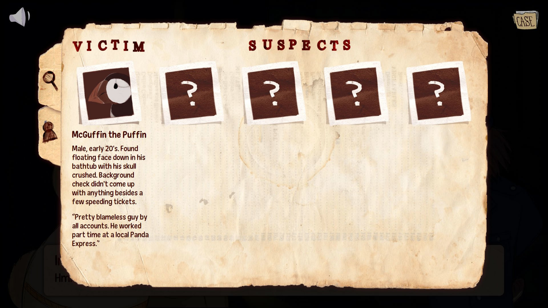 Investigator and the Case of the Unconventional Weapon (itch) - кадр 1