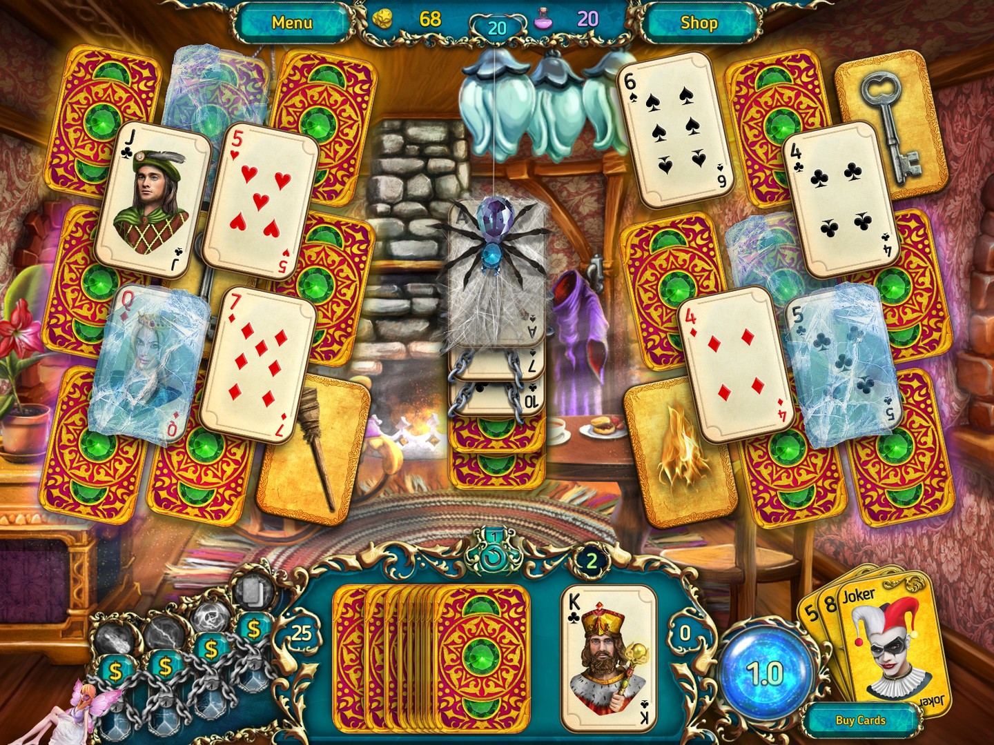 Dreamland Solitaire: Dragon's Fury - кадр 1