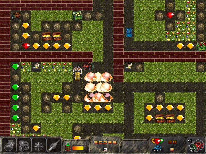 Bomberman vs Digger - кадр 2
