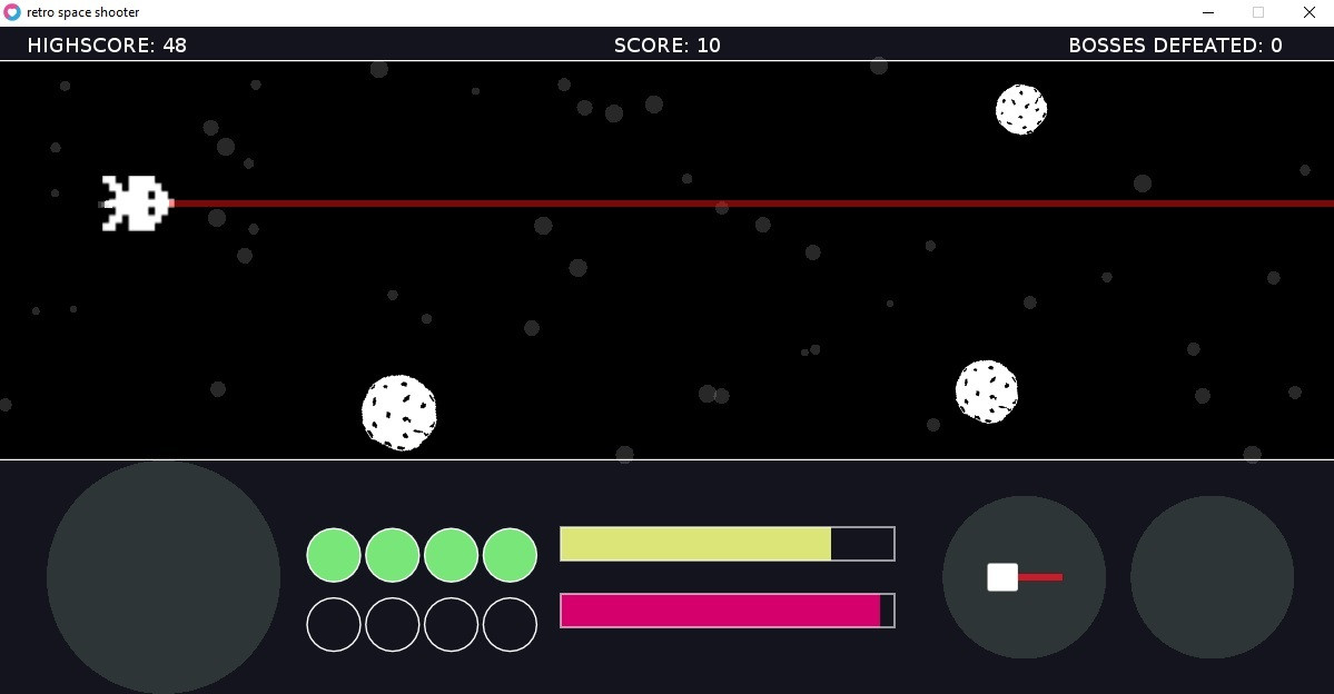 Retro Space Shooter (itch) - кадр 1