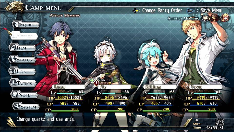 The Legend of Heroes VIII: Trails of Cold Steel II - кадр 1