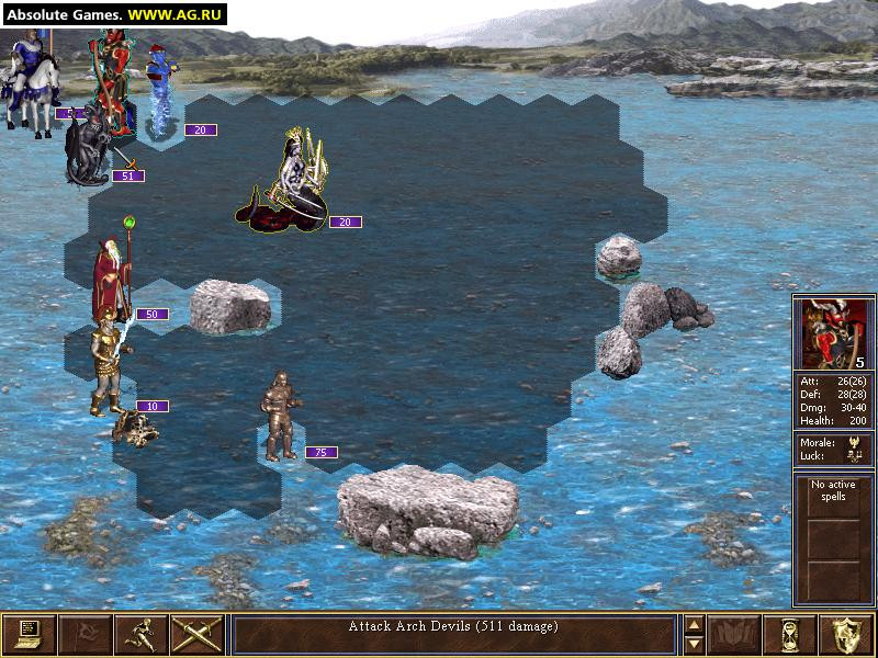 Heroes Chronicles: Clash of the Dragons and Masters of the Elements - кадр 3