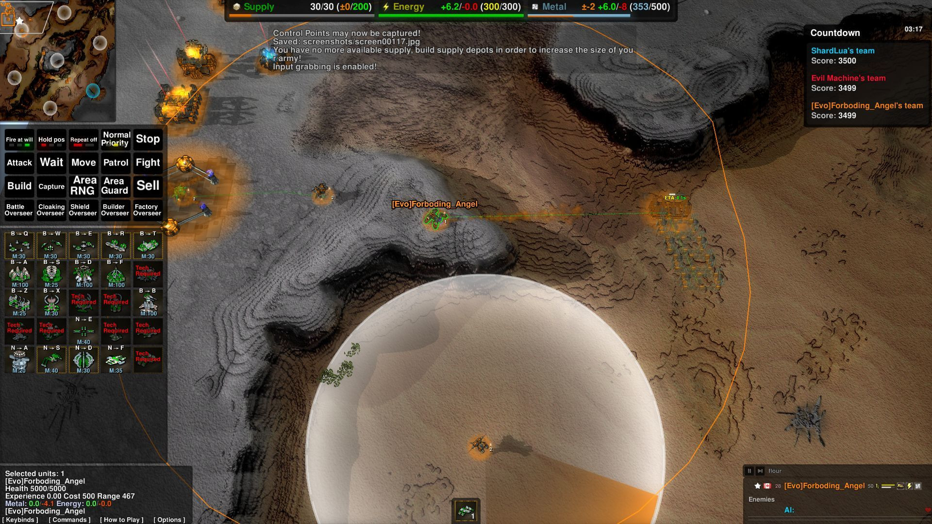 Evolution RTS (itch) - кадр 1