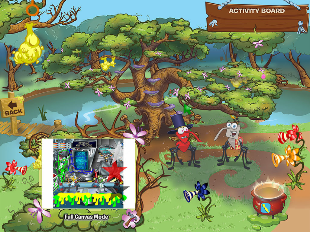 Bin Weevils Arty Arcade - кадр 1