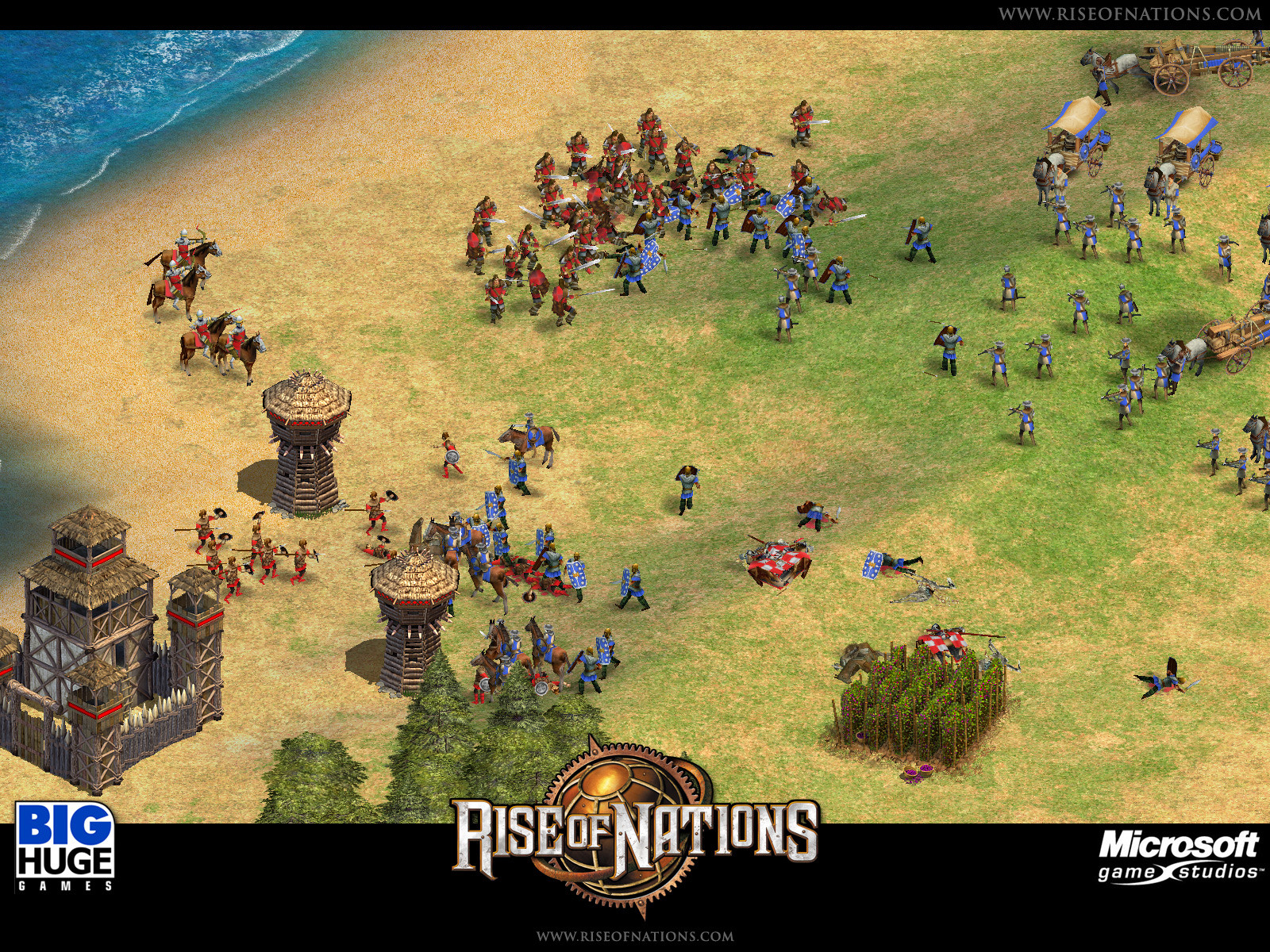 Rise of Nations - обзоры и оценки игры, даты выхода DLC, трейлеры, описание