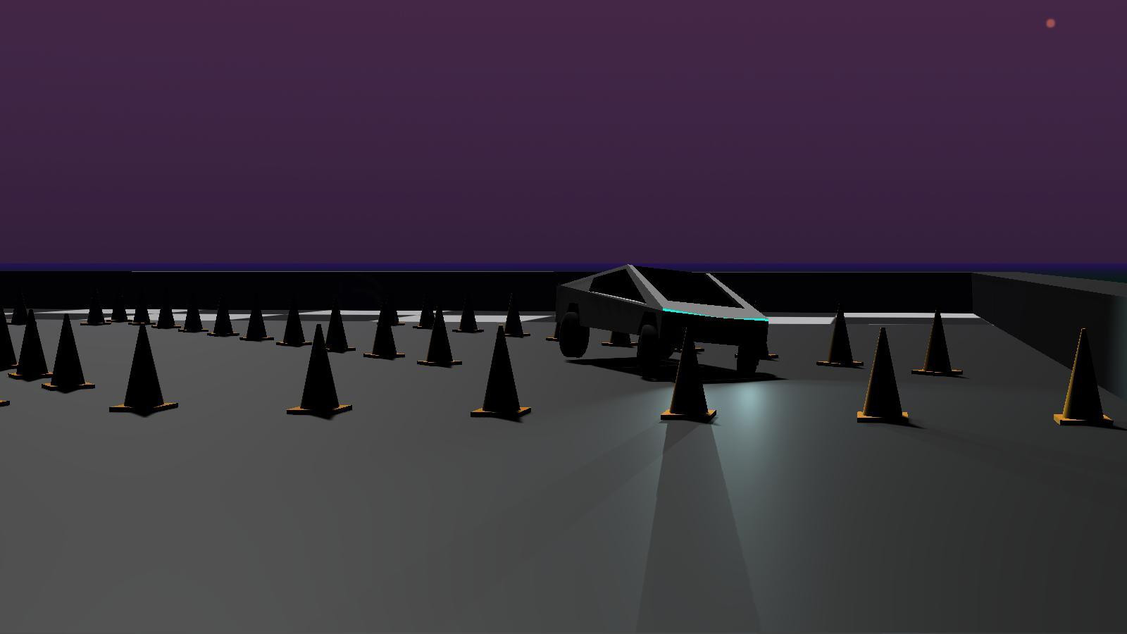 Cyber Truck Driver's Challenge (itch) - кадр 1