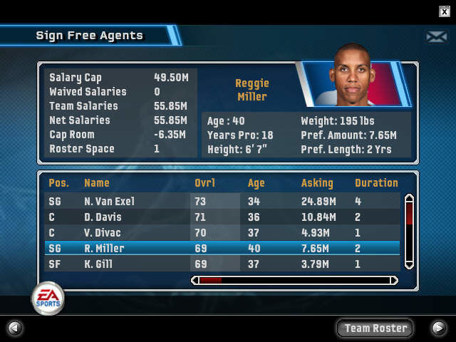 NBA Live 06 (2005) - кадр 1