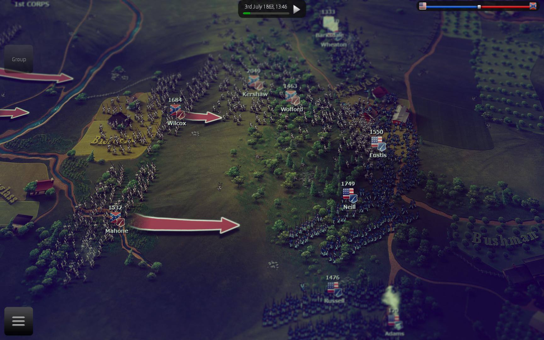 Ultimate General: Gettysburg - кадр 1