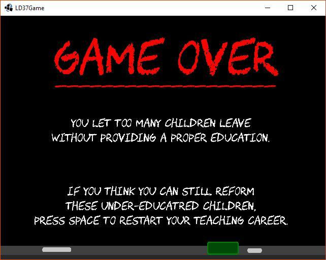 One Room Schoolhouse - Ludum Dare 37 (itch) - кадр 1