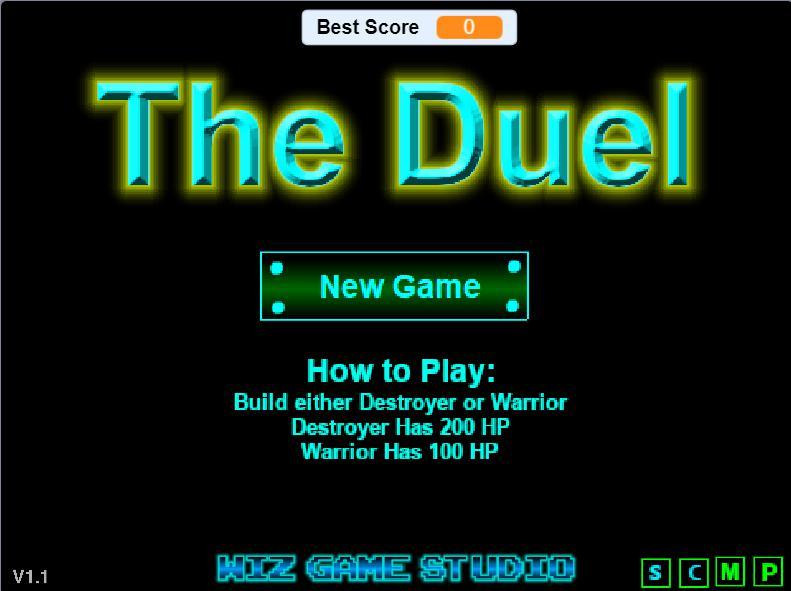 The Duel (Code0_9) (itch) - кадр 1
