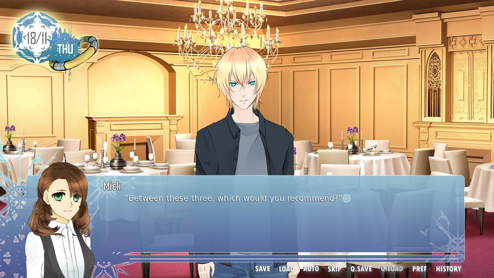 Christmas Otome Demo (itch) - кадр 1