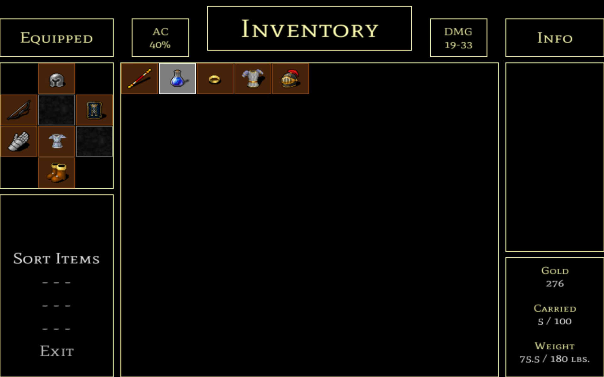 Endless Dungeon (randomnovice) (itch) - кадр 1