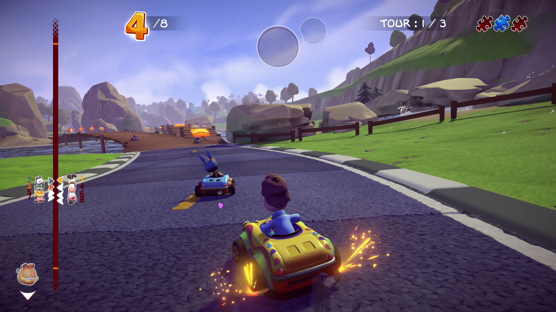 Garfield Kart: Furious Racing - кадр 1
