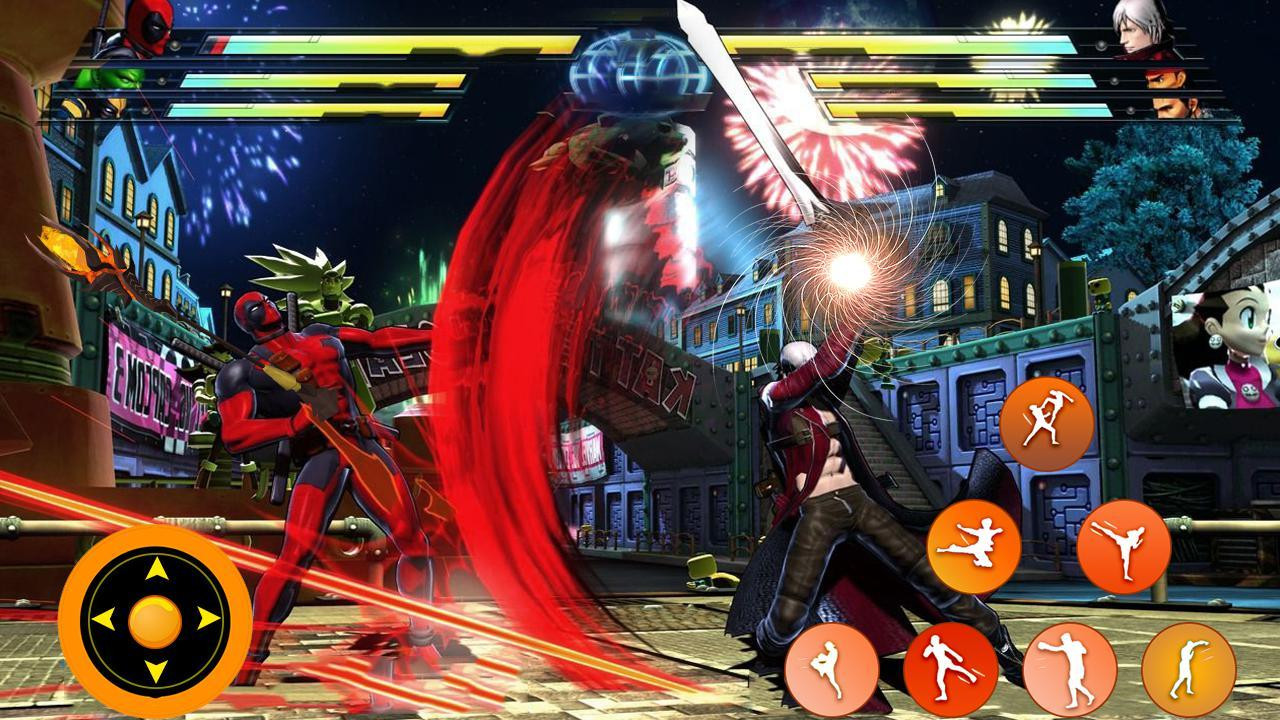 Superhero Fighting Games: Grand Immortal Fight (itch) - кадр 1