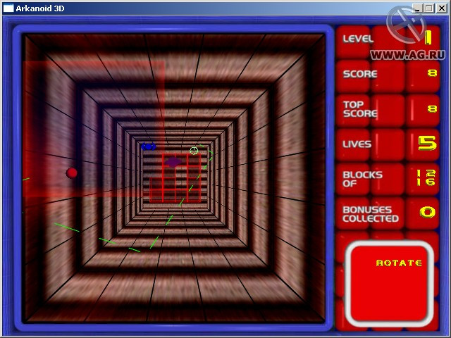 Arkanoid 3D - кадр 1