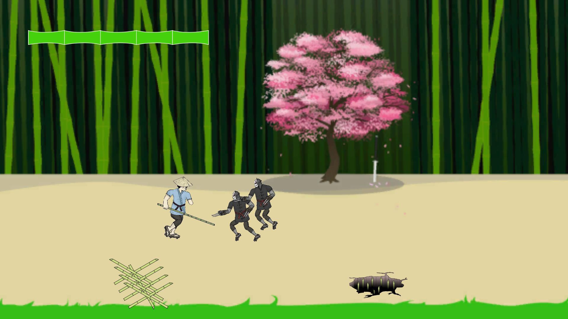 Hangeki: Bamboozled Samurai (itch) - кадр 1