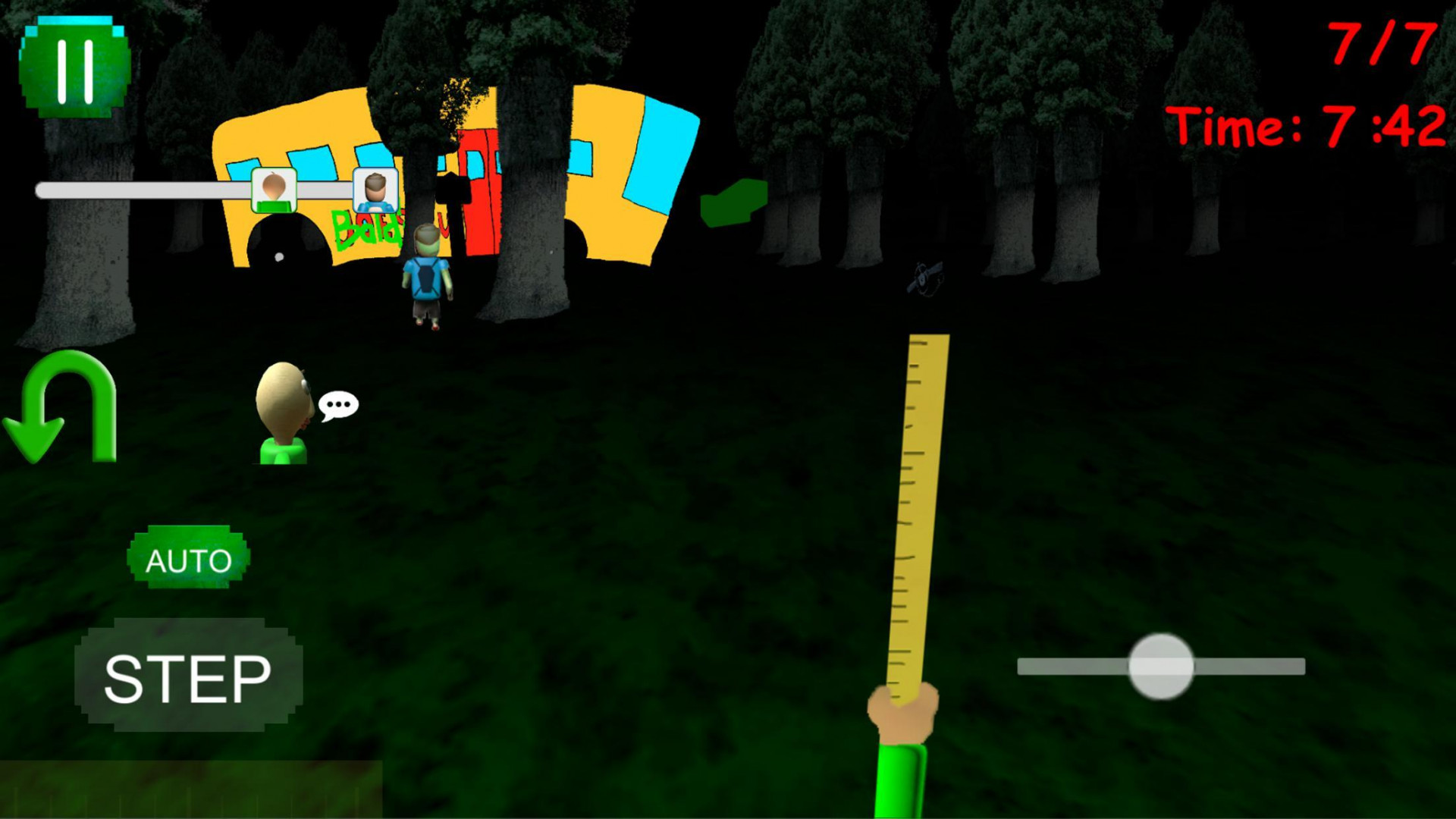 Play For Scary Teacher. Forest (itch) - кадр 1