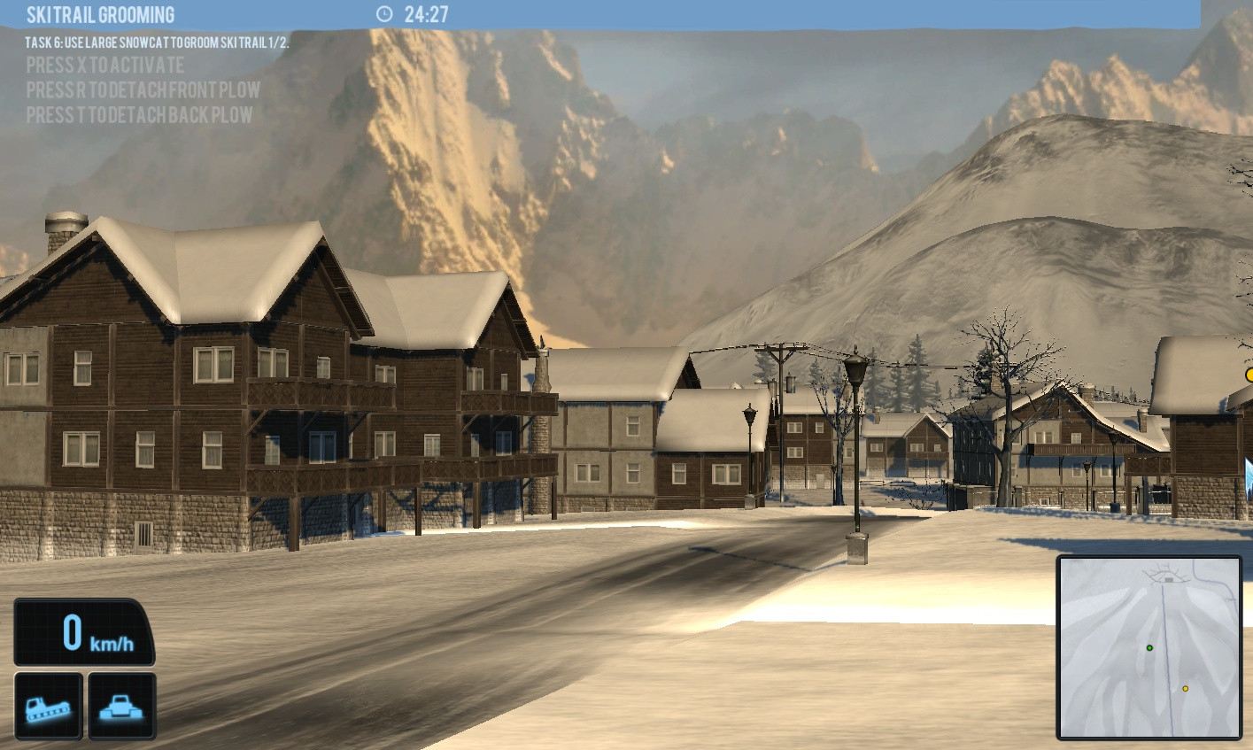 Snowcat Simulator 2011 - кадр 2