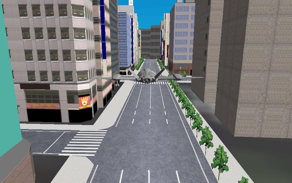 Flythrough city (itch) - кадр 1