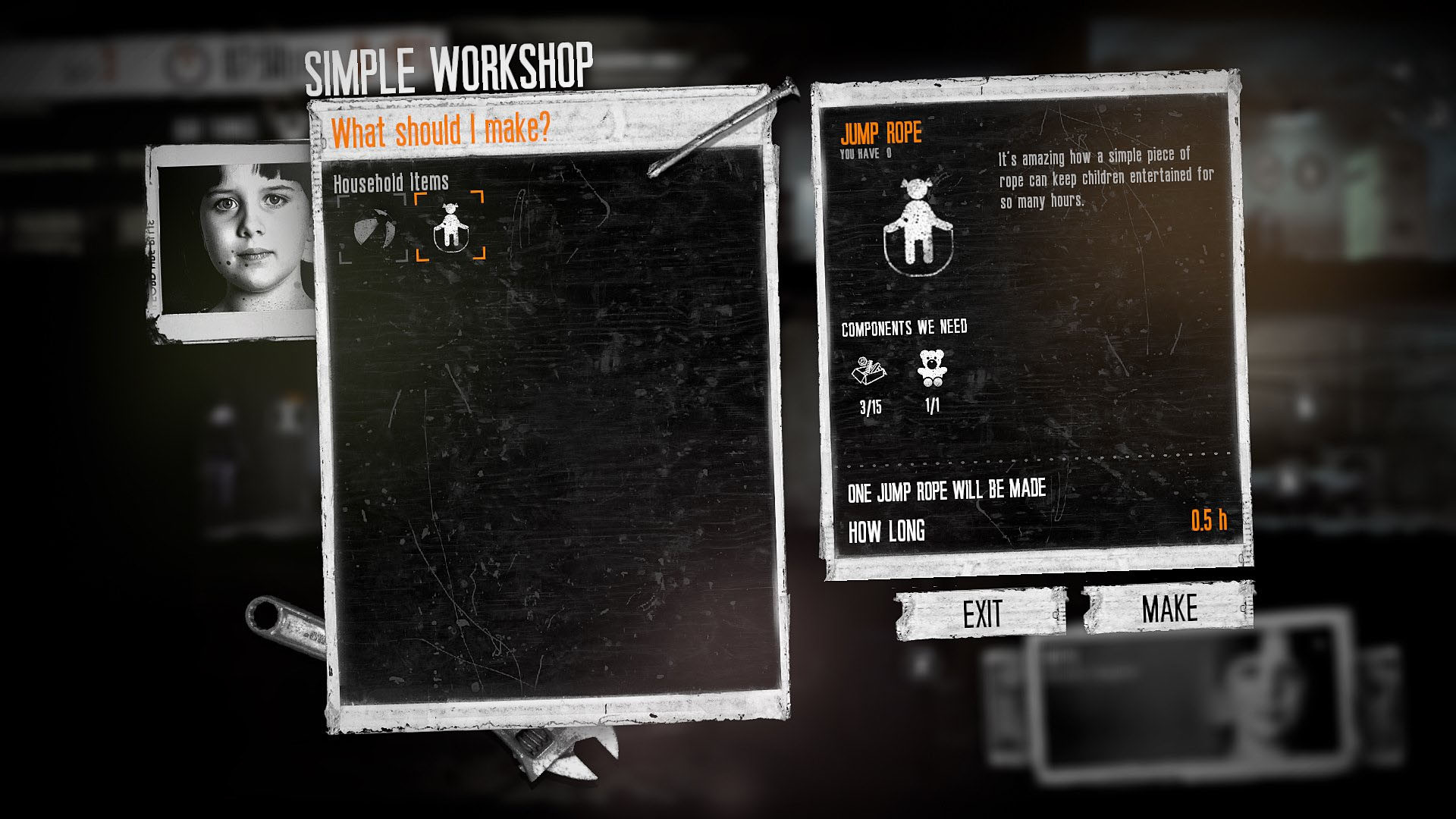 This War of Mine: The Little Ones - кадр 1