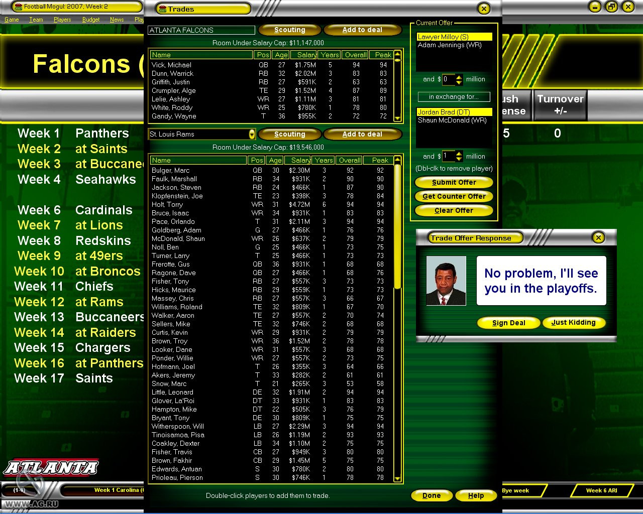 Football Mogul 2007 - кадр 4