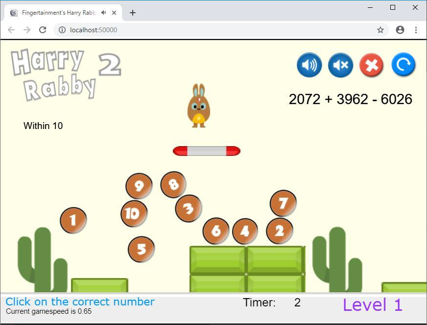 HarryRabby2 Add and Subtract 4 Digit Numbers FREE (itch) - кадр 2