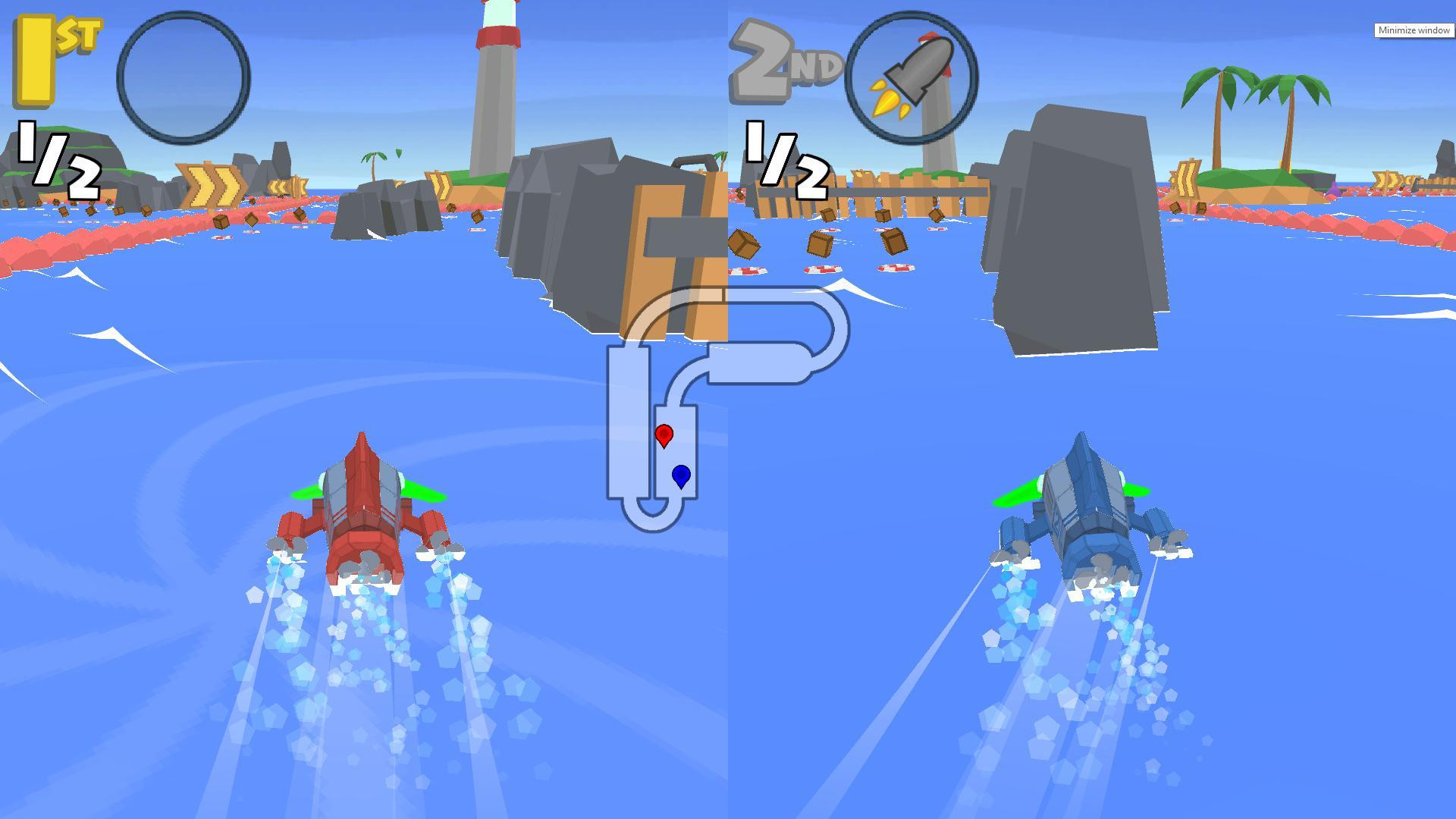 Roboat Racing (itch) - кадр 1