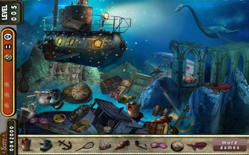 Hidden Objects - The Vampire Diaries - New York Library - The Loch Ness Monster - кадр 2