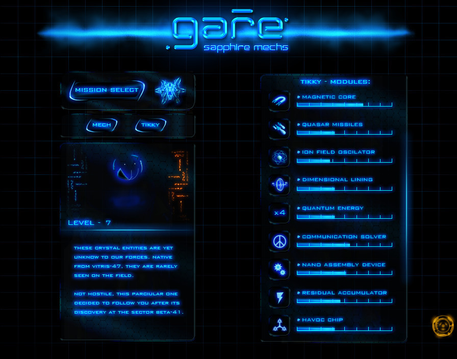 Gare Sapphire Mechs - кадр 1