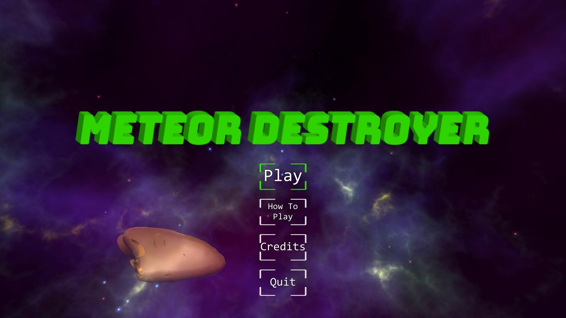 Meteor Destroyer (itch) - кадр 1