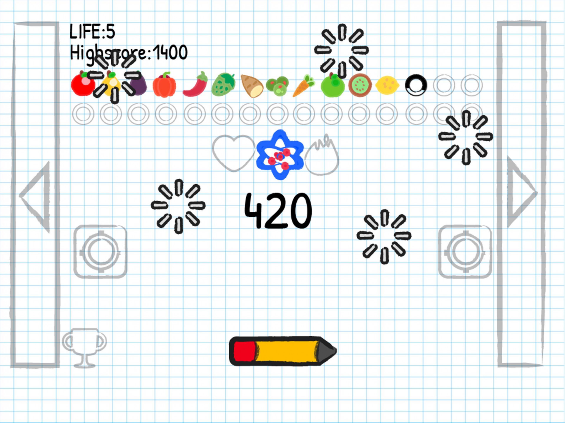 Doodle Pong (itch) - кадр 1