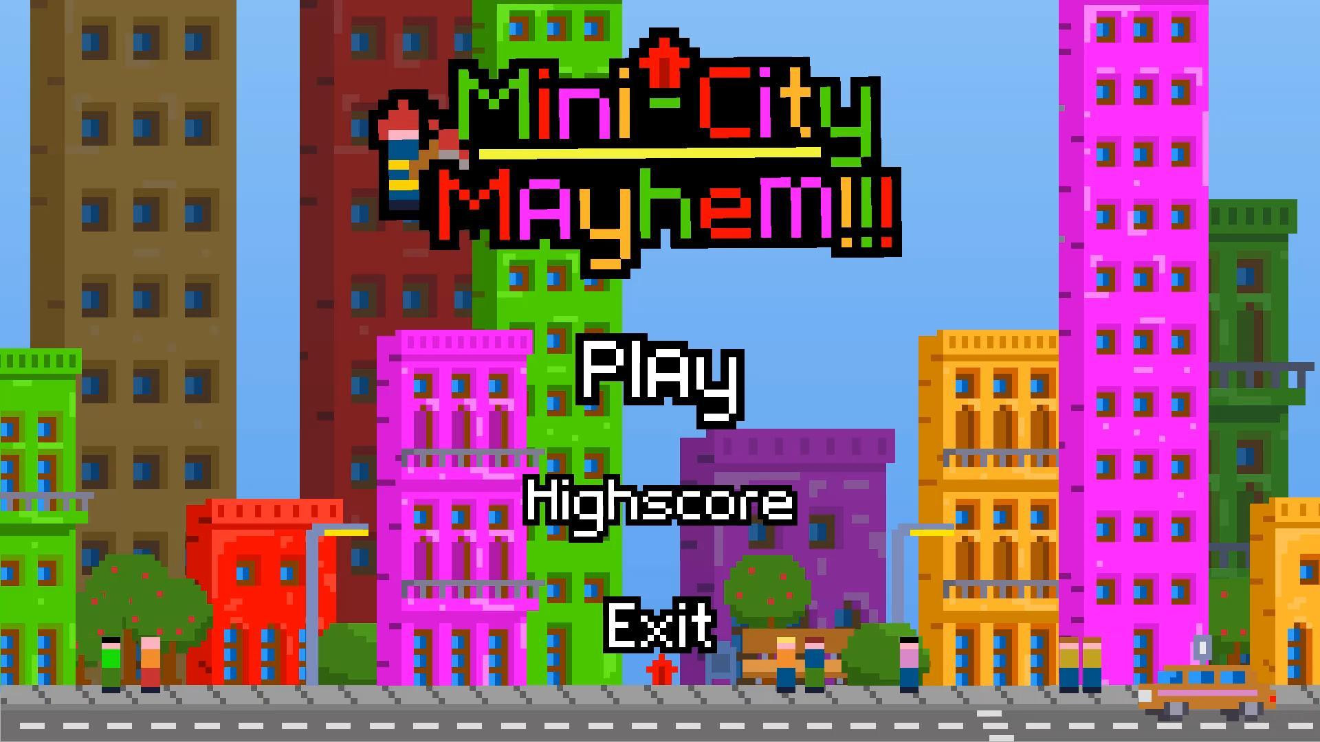 Mini-City Mayhem (itch) - кадр 1