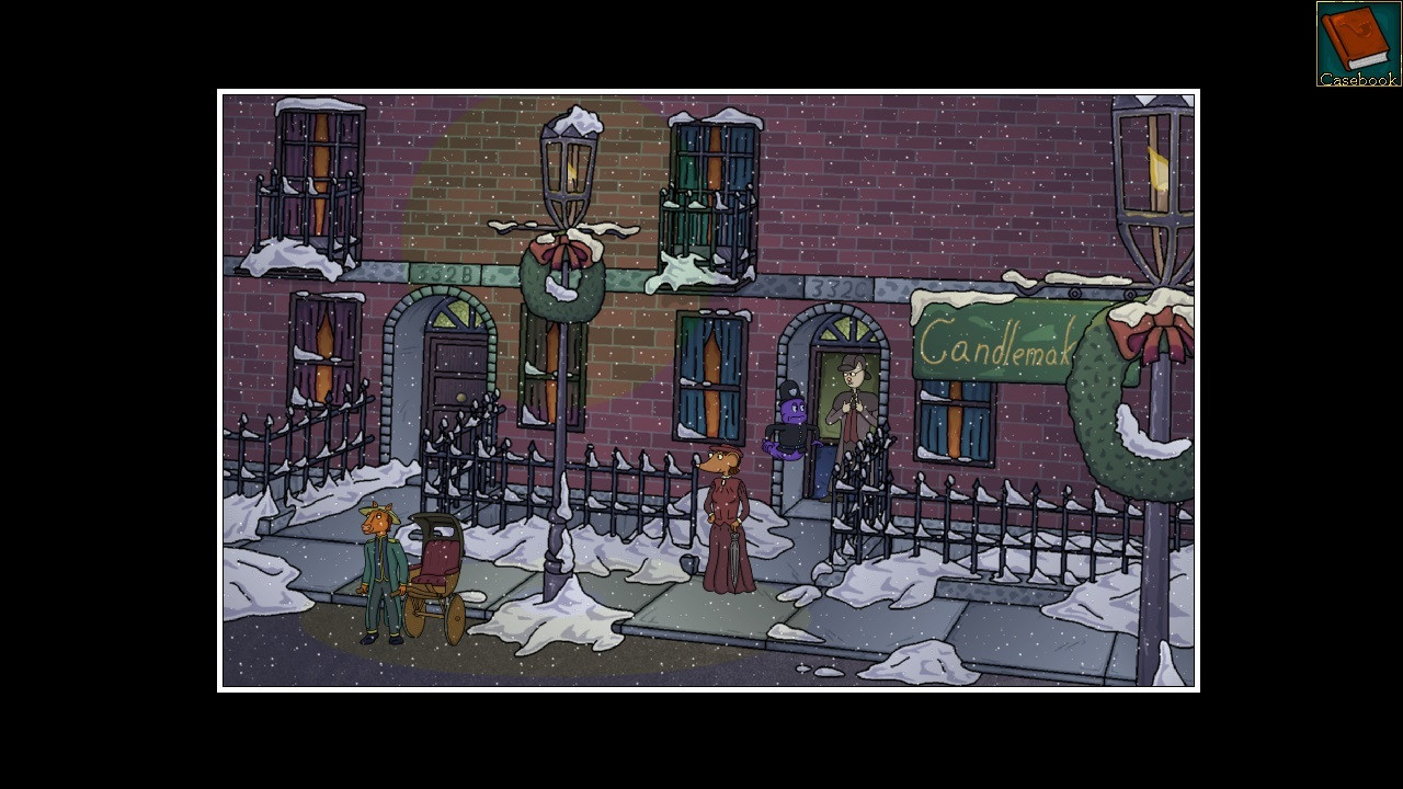 Sleuthhounds: The Yuletide Tail (itch) - кадр 2