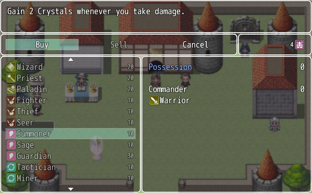 Crystal Commander (itch) - кадр 1