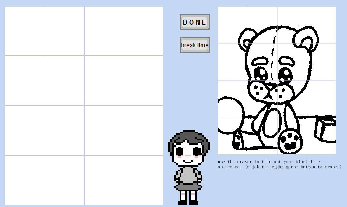 Eyeless Artist's Drawing Practice (itch) - кадр 1