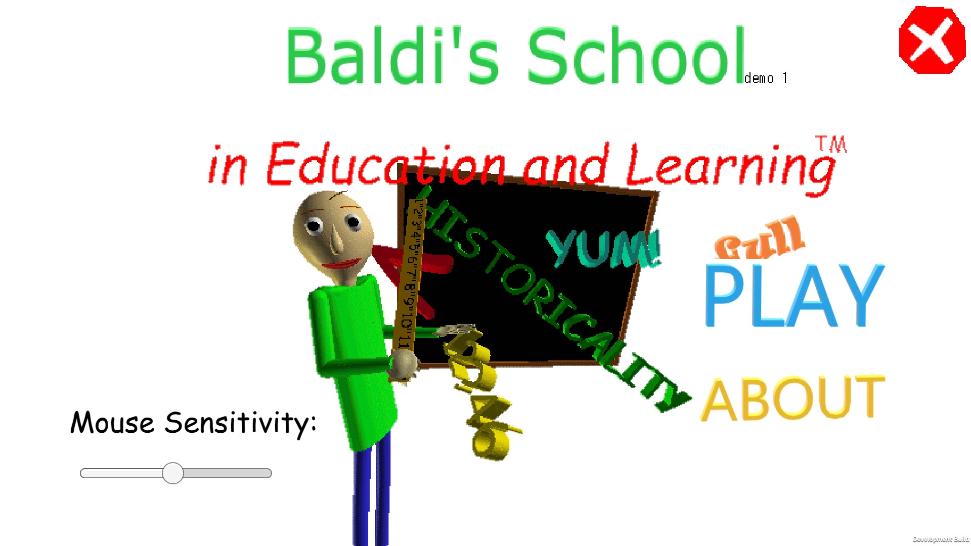 Baldi's School in edication and learning (itch) - кадр 1