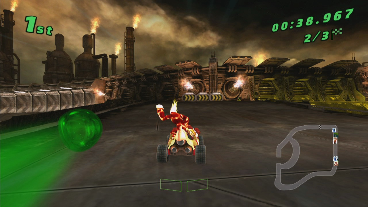 Ben 10 Galactic Racing - кадр 2