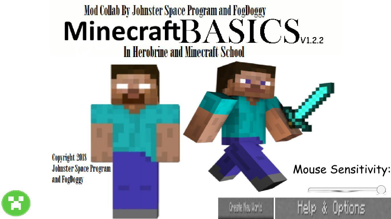 Minecraft Basics In Herobrine And Minecraft School (itch) - кадр 1