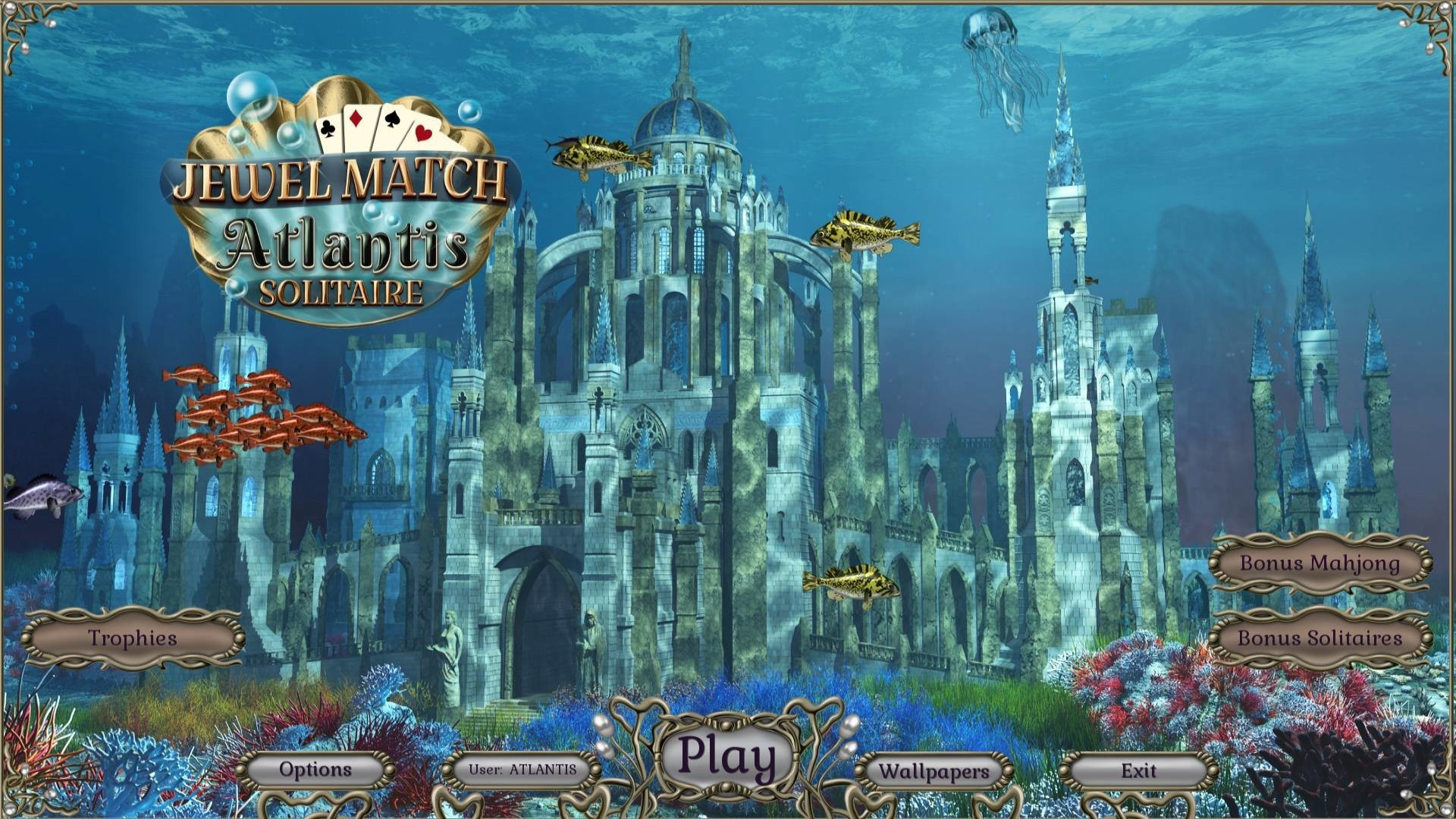 Jewel Match Atlantis Solitaire - Collector's Edition - кадр 1
