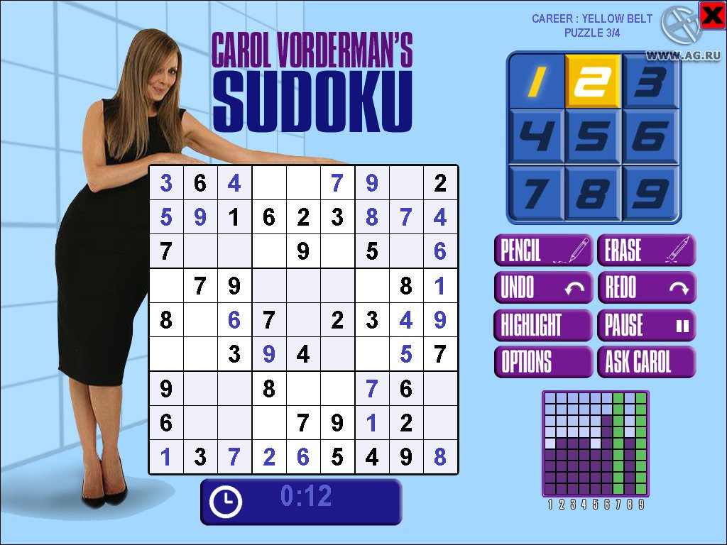Carol Vorderman's Sudoku - кадр 1