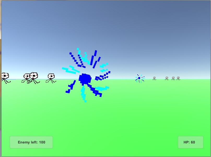 Ludum dare 36 - Keyboard commando (itch) - кадр 1