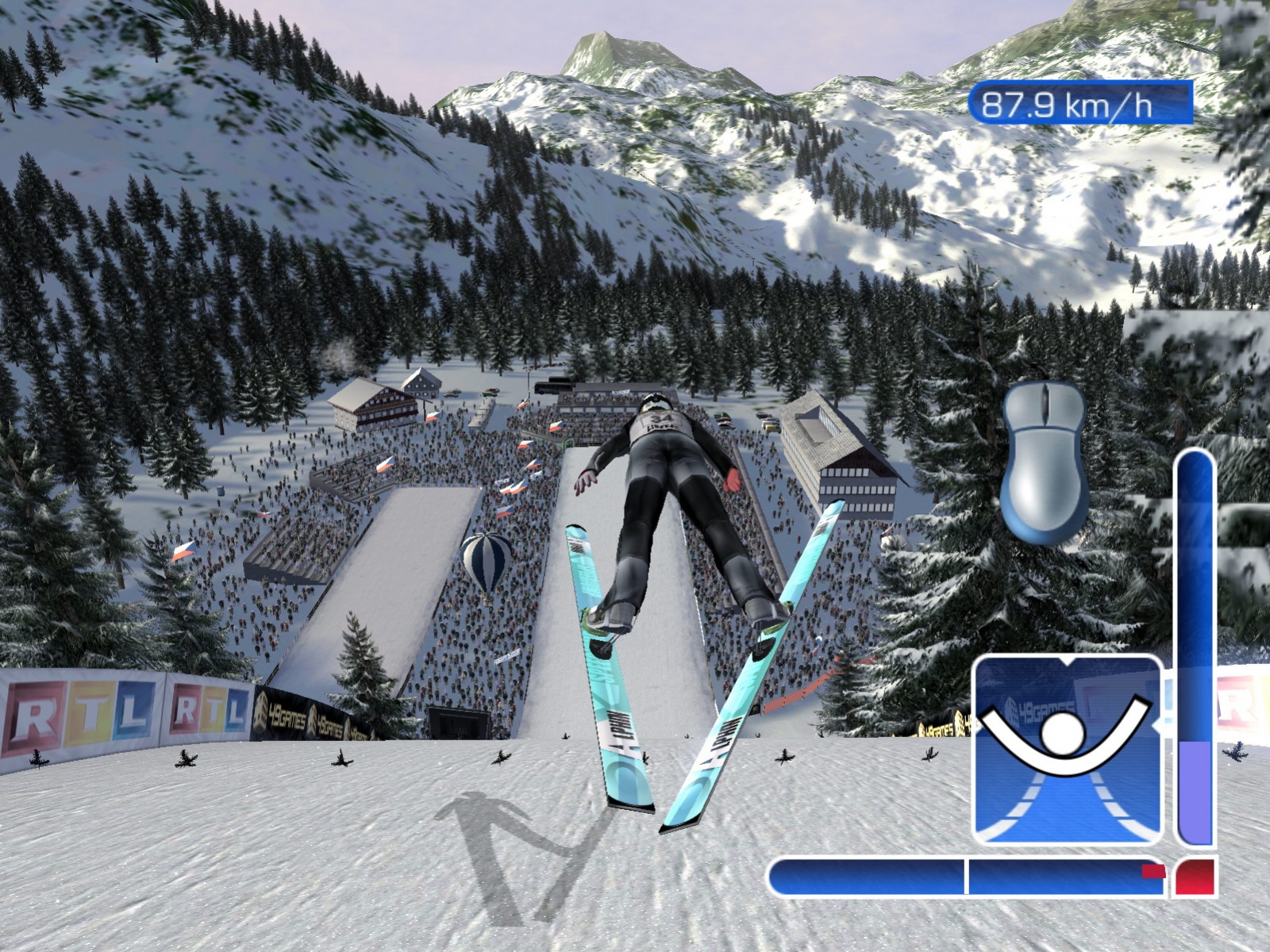 RTL Ski Jumping 2007 - кадр 2