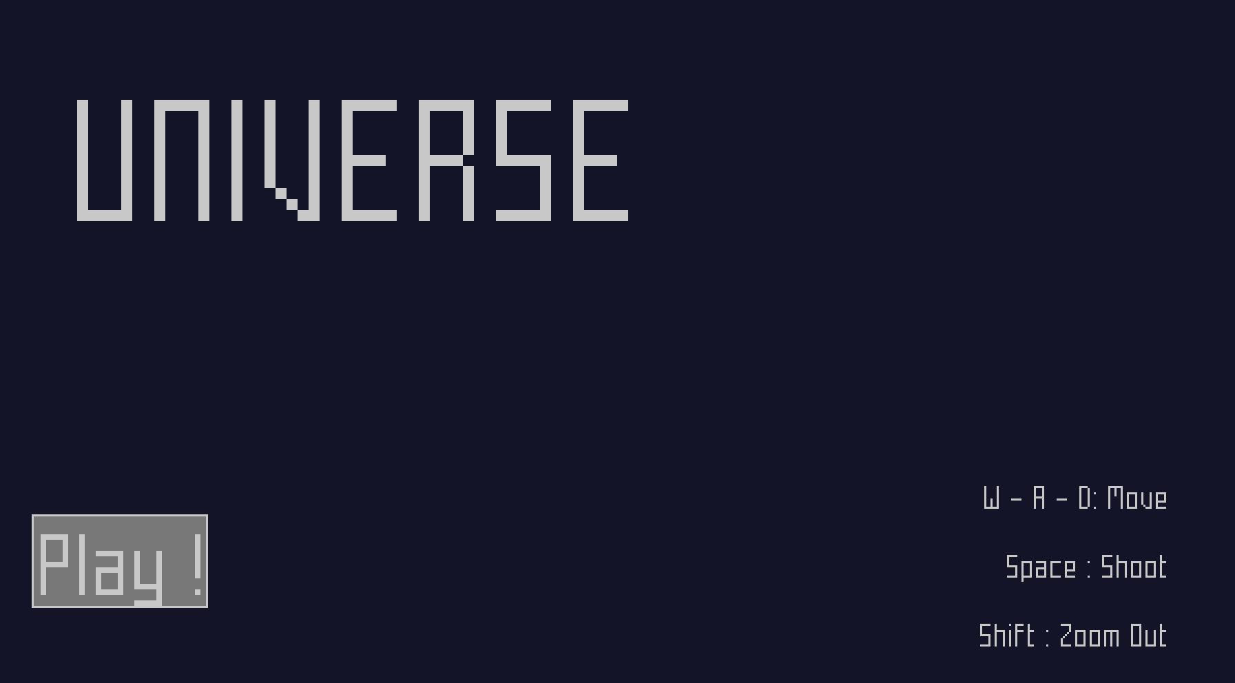 Universe (itch) (SmallPhil) - кадр 1