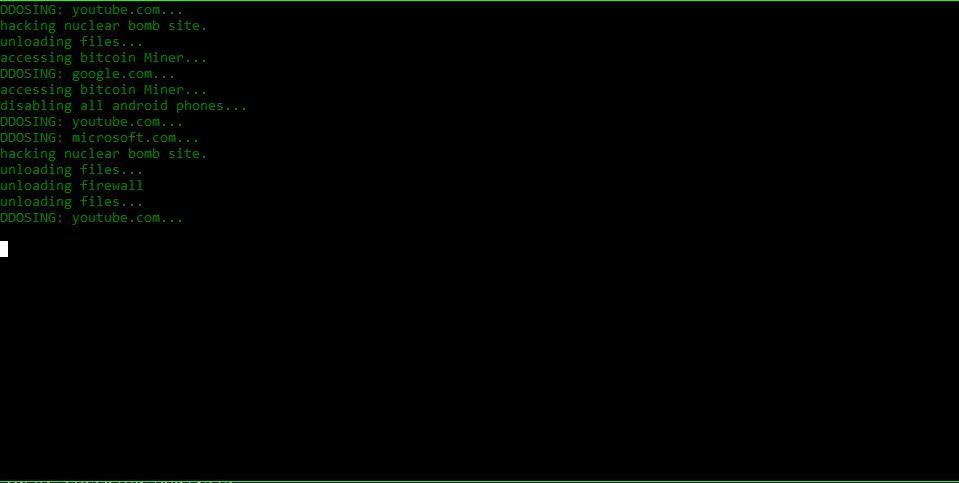 Hacker Screen (itch) - кадр 1