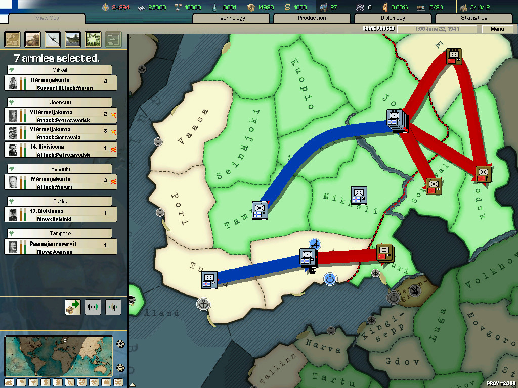 Hearts of Iron 2 - кадр 2