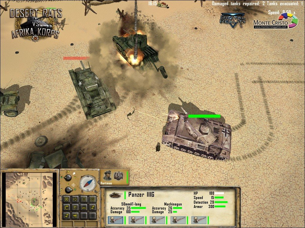 Desert Rats vs. Afrika Korps - кадр 11