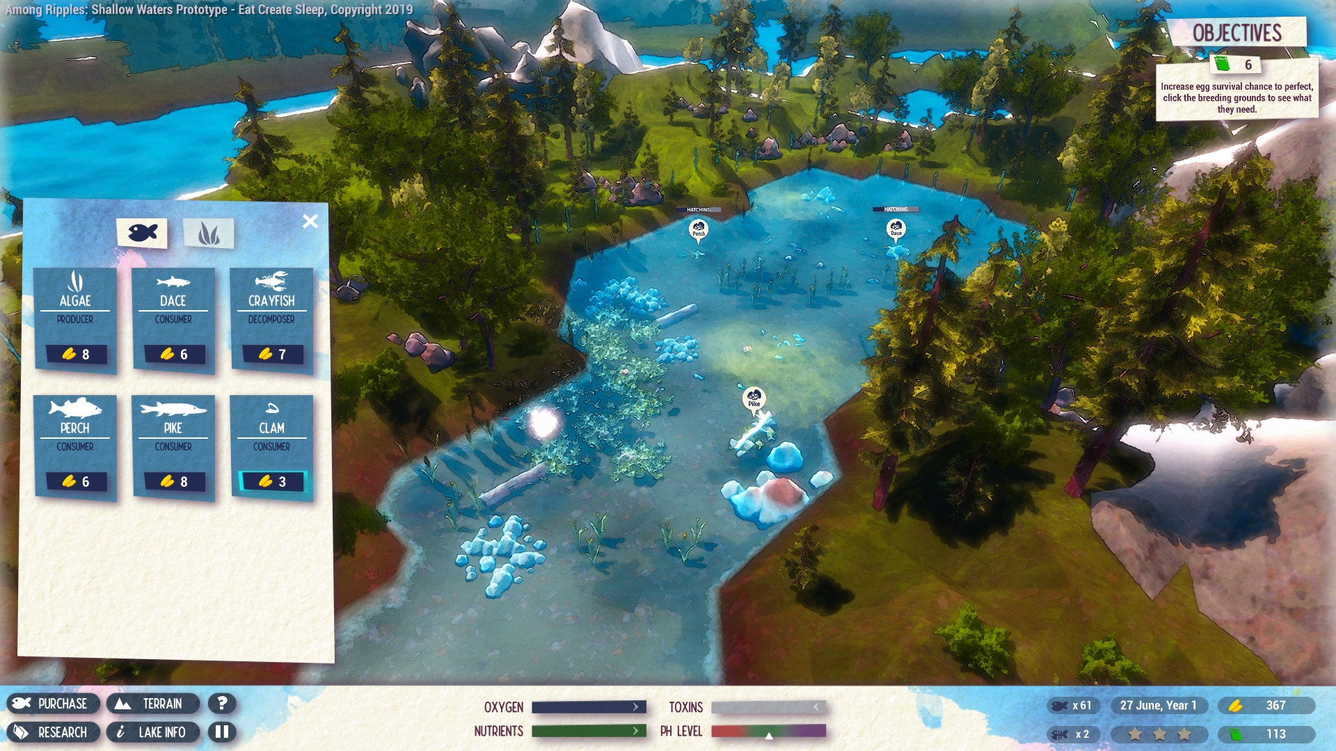 Among Ripples: Shallow Waters [DEMO] (itch) - кадр 2